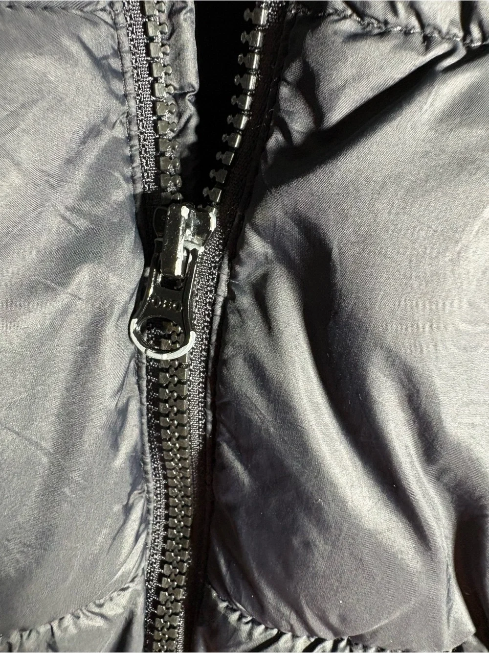 Old Navy Kids  Black Hooded Puffer Jacket